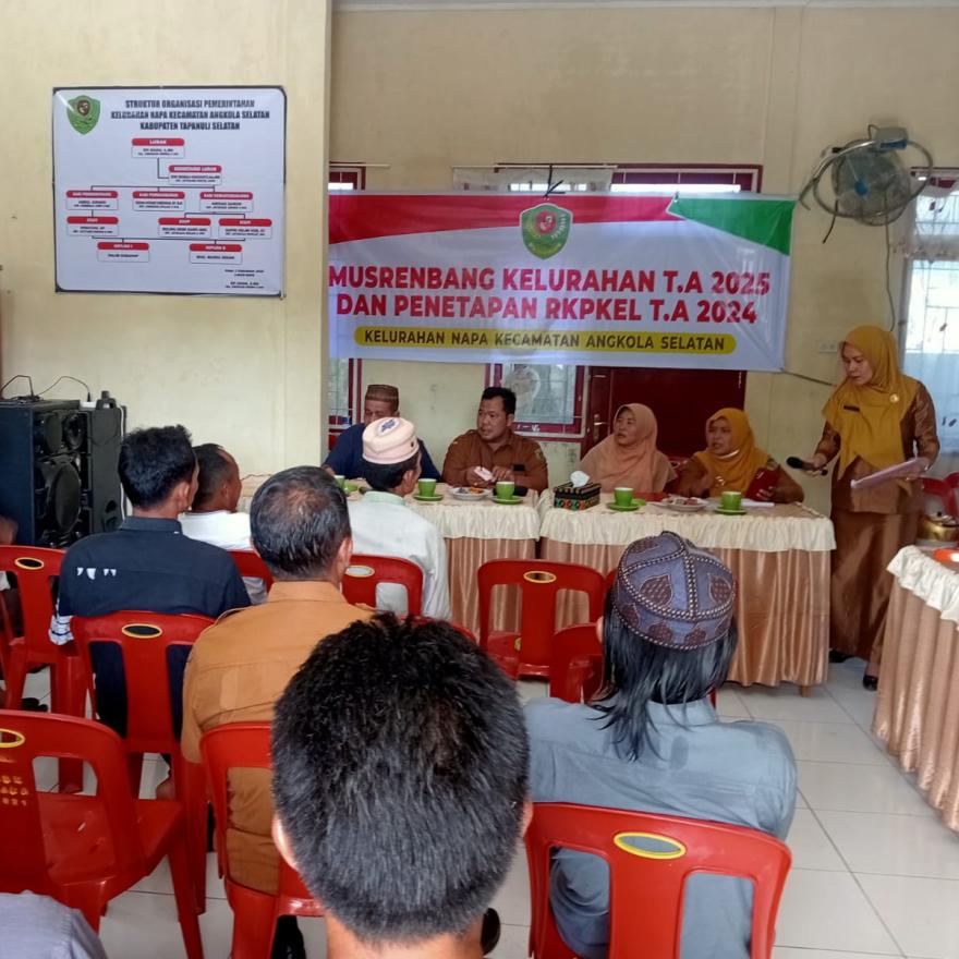 Rapat Musrenbang Kelurahan Napa